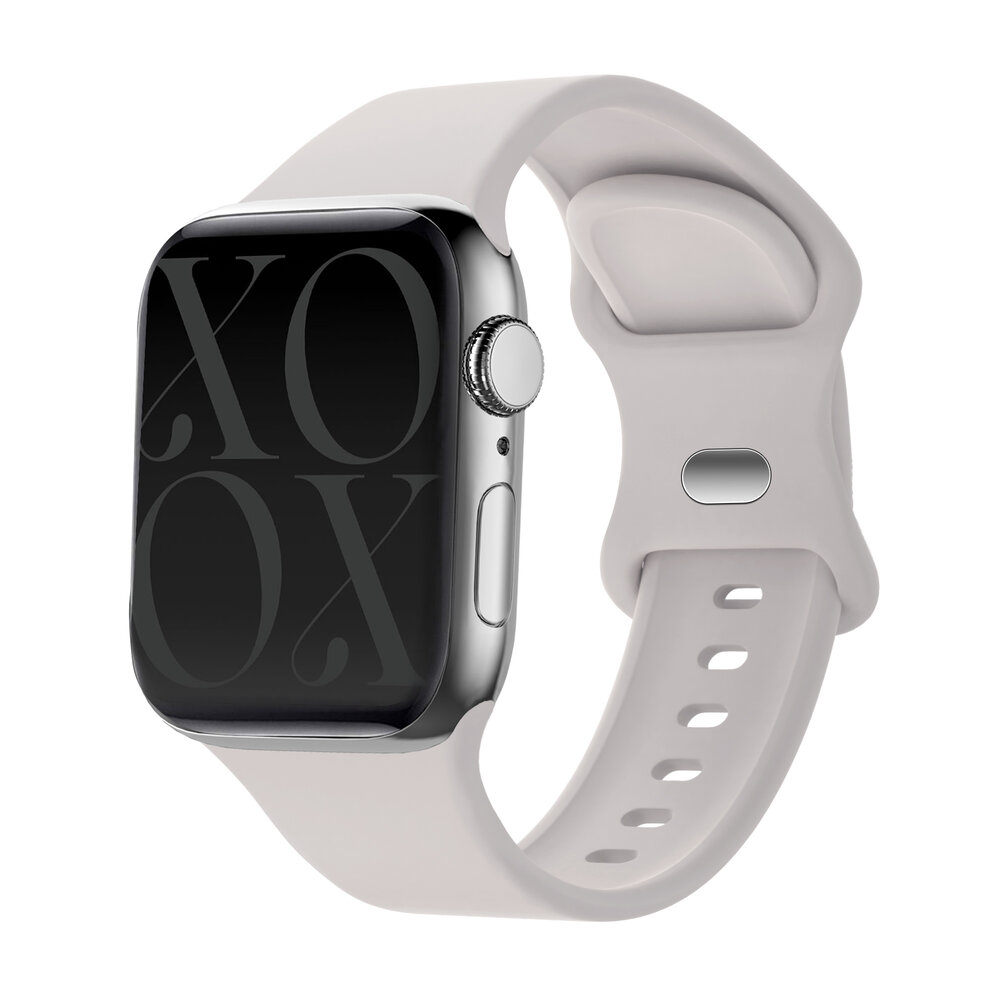 xoxo Wildhearts xoxo Wildhearts Apple Watch siliconen bandje (sterrenlicht)