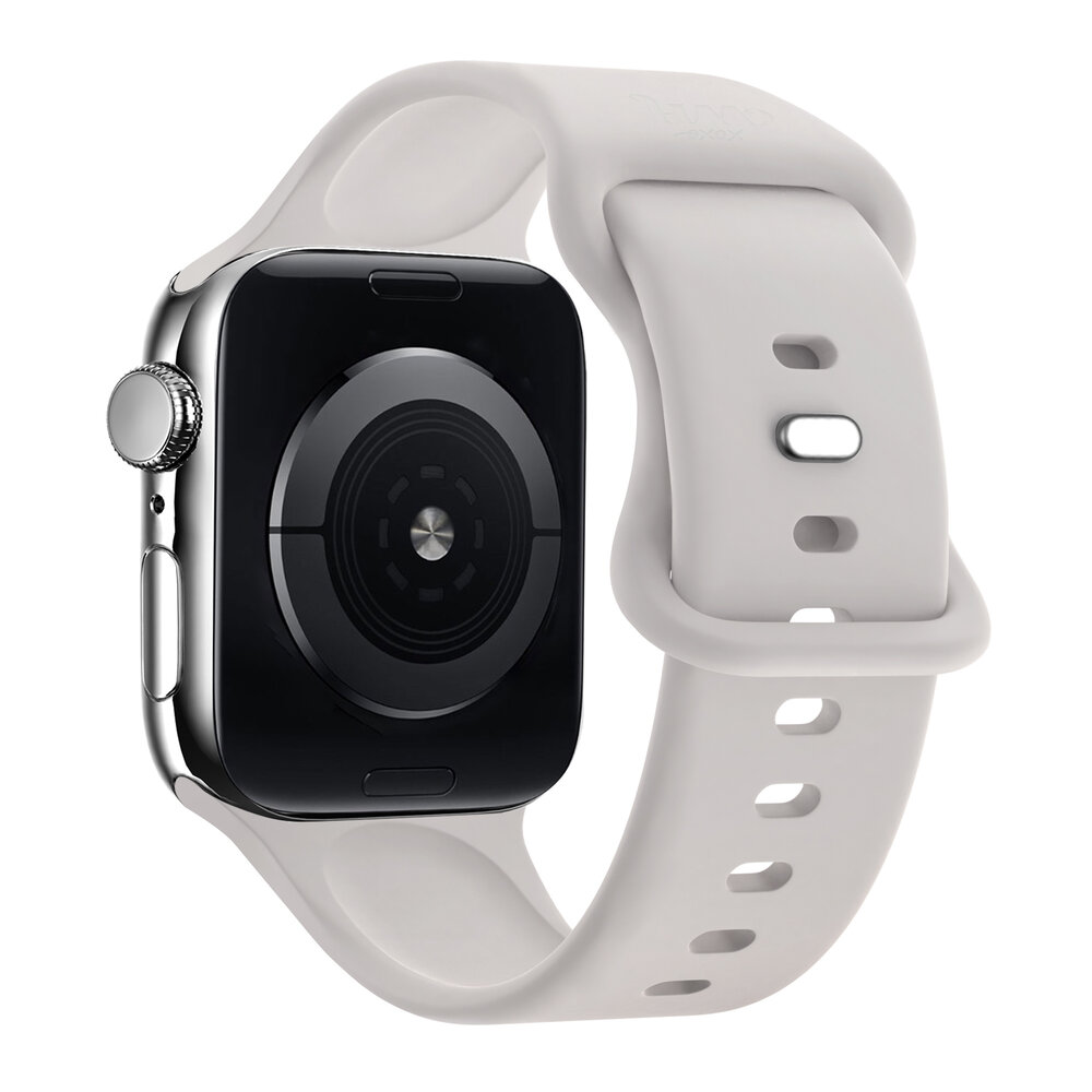 xoxo Wildhearts xoxo Wildhearts Apple Watch siliconen bandje (sterrenlicht)
