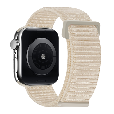 xoxo Wildhearts xoxo Wildhearts Apple Watch nylon bandje (sterrenlicht)