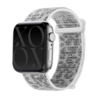xoxo Wildhearts xoxo Wildhearts Apple Watch nylon bandje (white leopard) xoxo Wildhearts xoxo Wildhearts Apple Watch nylon bandje (white leopard)