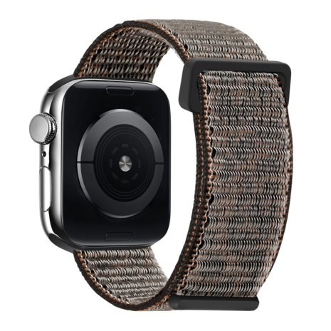 xoxo Wildhearts xoxo Wildhearts Apple Watch nylon bandje (black leopard)