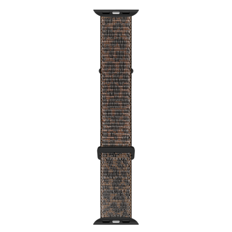 xoxo Wildhearts xoxo Wildhearts Apple Watch nylon bandje (black leopard)