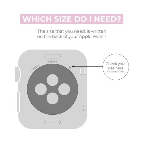 xoxo Wildhearts xoxo Wildhearts Apple Watch nylon bandje (mintgroen)