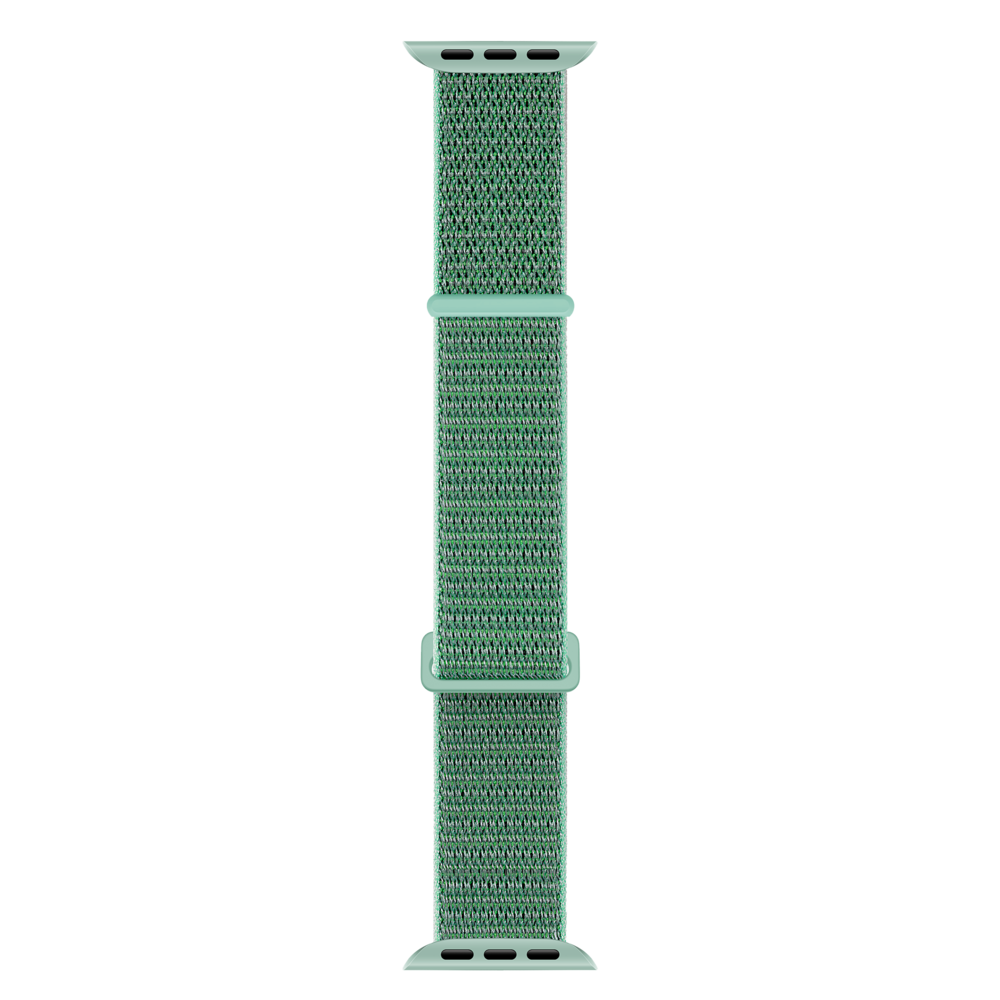 xoxo Wildhearts xoxo Wildhearts Apple Watch nylon bandje (mintgroen)