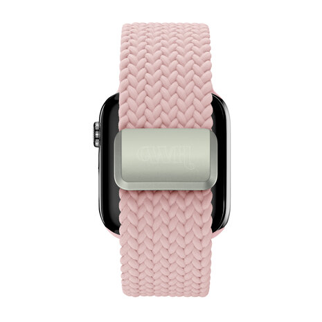 xoxo Wildhearts xoxo Wildhearts Apple Watch braided bandje (roze)