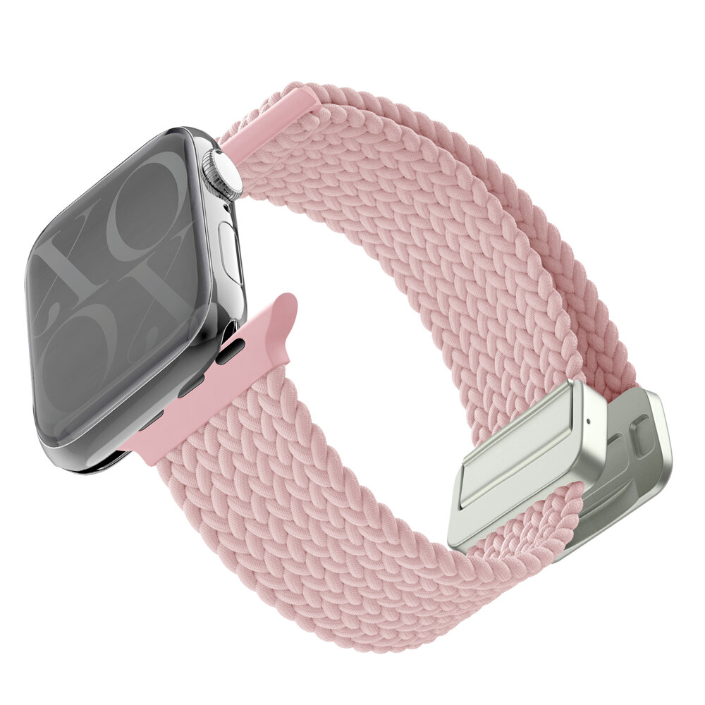 xoxo Wildhearts xoxo Wildhearts Apple Watch braided bandje (roze)