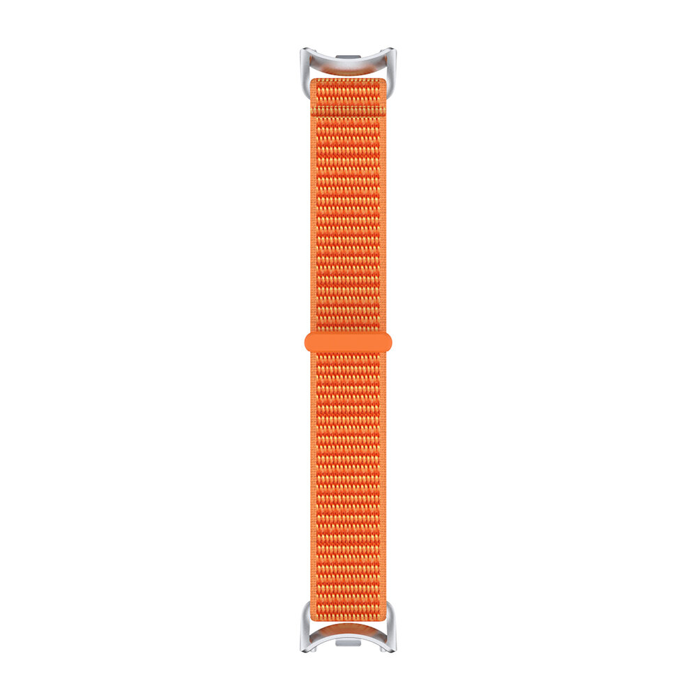Strap-it® Strap-it Xiaomi Smart Band 8 modern nylon band (oranje)