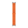 Strap-it® Strap-it Xiaomi Smart Band 8 modern nylon band (oranje) Strap-it® Strap-it Xiaomi Smart Band 8 modern nylon band (oranje)