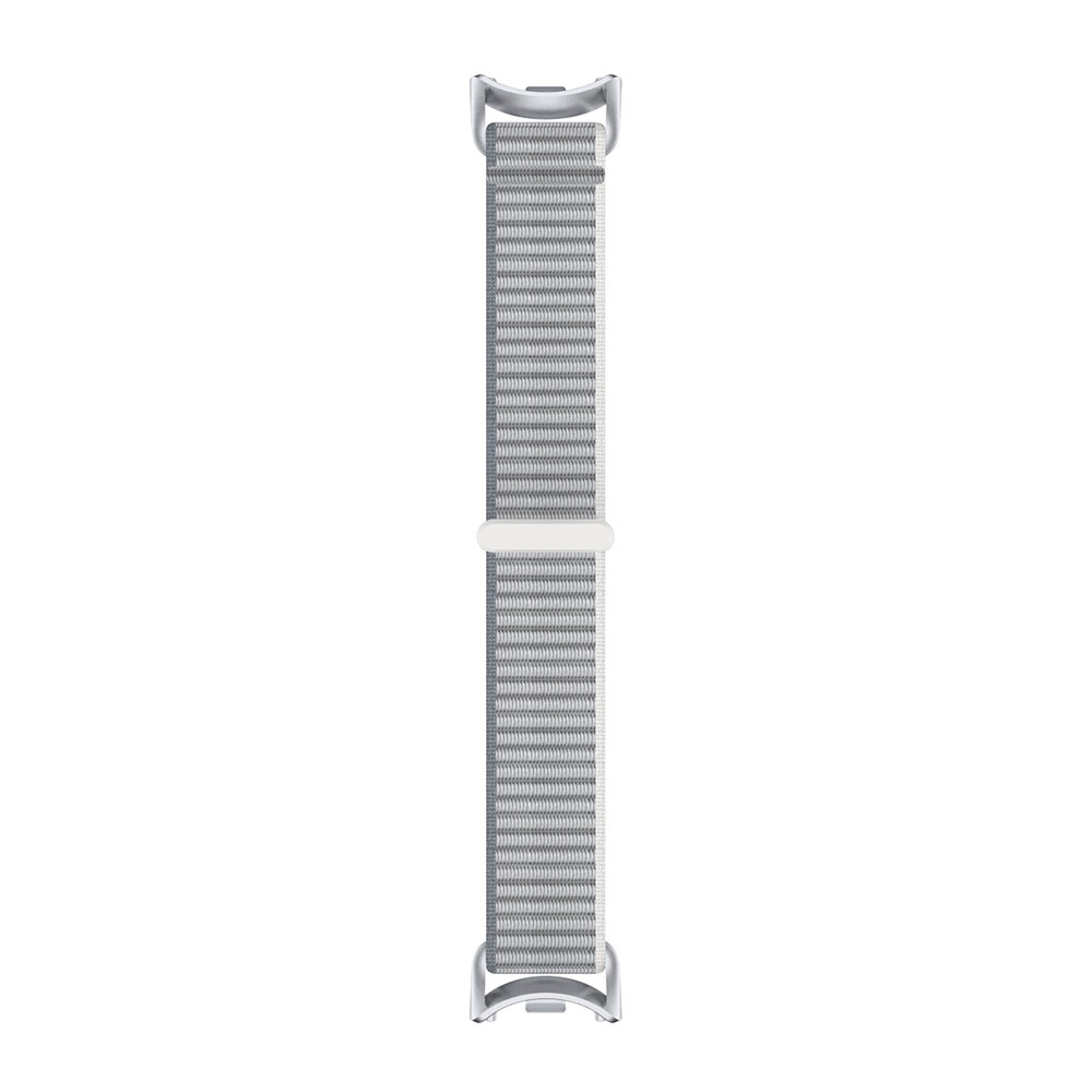 Strap-it® Strap-it Xiaomi Smart Band 8 modern nylon band (grijs)