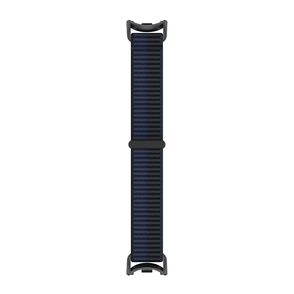 Strap-it® Strap-it Xiaomi Smart Band 8 modern nylon band (donkerblauw)