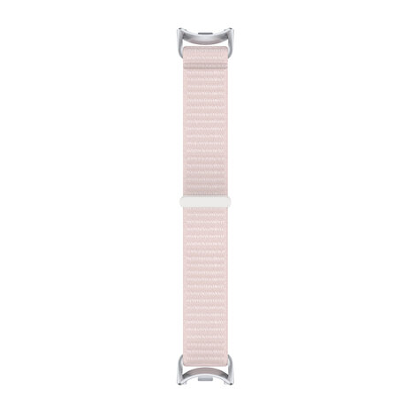 Strap-it® Strap-it Xiaomi Smart Band 8 modern nylon band (lichtroze) Strap-it® Strap-it Xiaomi Smart Band 8 modern nylon band (lichtroze)