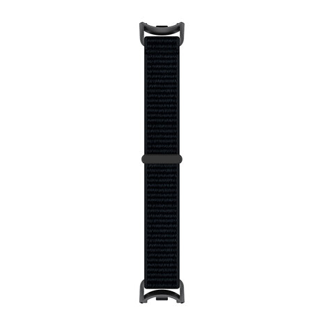Strap-it® Strap-it Xiaomi Smart Band 8 modern nylon band (zwart)