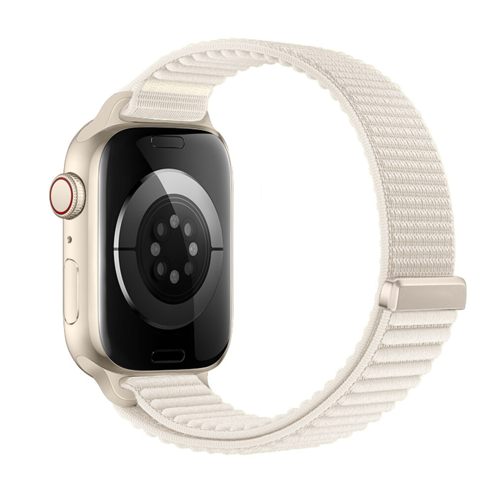Strap-it® Strap-it Apple Watch wave nylon band (sterrenlicht) Strap-it® Strap-it Apple Watch wave nylon band (sterrenlicht)