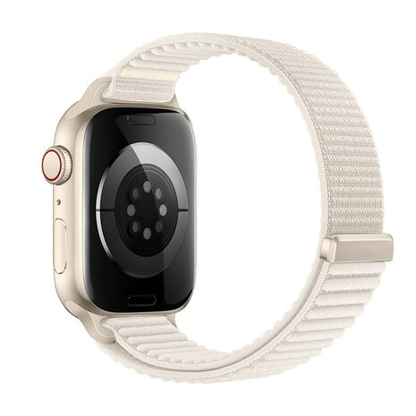 Strap-it® Strap-it Apple Watch wave nylon band (sterrenlicht) Strap-it® Strap-it Apple Watch wave nylon band (sterrenlicht)