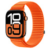 Strap-it® Strap-it Apple Watch wave nylon band (oranje) Strap-it® Strap-it Apple Watch wave nylon band (oranje)