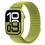 Strap-it® Apple Watch wave nylon band (veld groen)