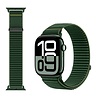 Strap-it® Strap-it Apple Watch wave nylon band (donkergroen) Strap-it® Strap-it Apple Watch wave nylon band (donkergroen)