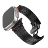 Bandz Bandz Apple Watch metalen grain band 'Deluxe' (zwart) Bandz Bandz Apple Watch metalen grain band 'Deluxe' (zwart)
