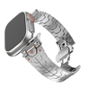 Bandz Bandz Apple Watch metalen grain band 'Deluxe' (zilver) Bandz Bandz Apple Watch metalen grain band 'Deluxe' (zilver)