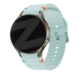 Bandz Bandz Samsung Galaxy Watch 4 40mm wave band 'Easy fit' (mint) Bandz Bandz Samsung Galaxy Watch 4 40mm wave band 'Easy fit' (mint)
