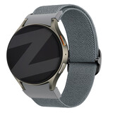 Bandz Bandz Samsung Galaxy Watch 4 40mm elastische band 'Easy fit' (grijsblauw)