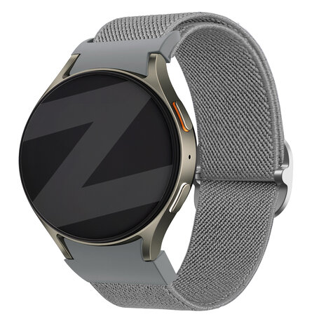 Bandz Bandz Samsung Galaxy Watch 4 40mm elastische band 'Easy fit' (grijs)