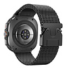 Strap-it® Strap-it Samsung Galaxy Watch Ultra Milanese band met P-buckle (zwart) Strap-it® Strap-it Samsung Galaxy Watch Ultra Milanese band met P-buckle (zwart)