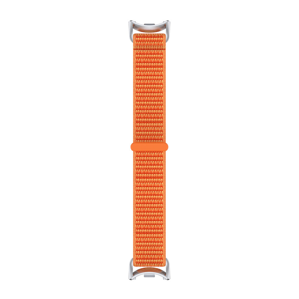 Strap-it® Strap-it Xiaomi Smart Band 9 modern nylon band (oranje)