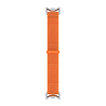Strap-it® Strap-it Xiaomi Smart Band 9 modern nylon band (oranje) Strap-it® Strap-it Xiaomi Smart Band 9 modern nylon band (oranje)