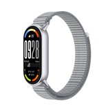 Strap-it® Xiaomi Smart Band 9 modern nylon band (grijs)