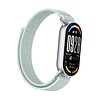 Strap-it® Strap-it Xiaomi Smart Band 9 modern nylon band (cyaan) Strap-it® Strap-it Xiaomi Smart Band 9 modern nylon band (cyaan)