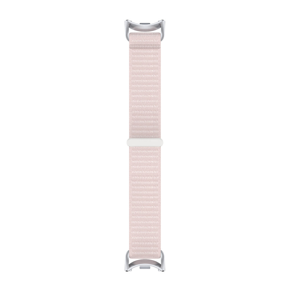 Strap-it® Strap-it Xiaomi Smart Band 9 modern nylon band (lichtroze) Strap-it® Strap-it Xiaomi Smart Band 9 modern nylon band (lichtroze)