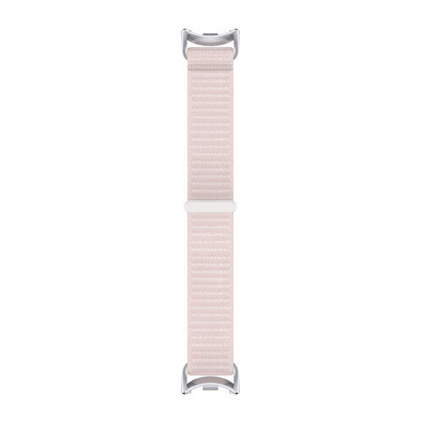 Strap-it® Strap-it Xiaomi Smart Band 9 modern nylon band (lichtroze) Strap-it® Strap-it Xiaomi Smart Band 9 modern nylon band (lichtroze)