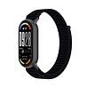 Strap-it® Strap-it Xiaomi Smart Band 9 modern nylon band (zwart) Strap-it® Strap-it Xiaomi Smart Band 9 modern nylon band (zwart)