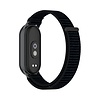 Strap-it® Strap-it Xiaomi Smart Band 9 modern nylon band (zwart) Strap-it® Strap-it Xiaomi Smart Band 9 modern nylon band (zwart)