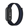 Strap-it® Strap-it Xiaomi Smart Band 10 modern nylon band (donkerblauw) Strap-it® Strap-it Xiaomi Smart Band 10 modern nylon band (donkerblauw)