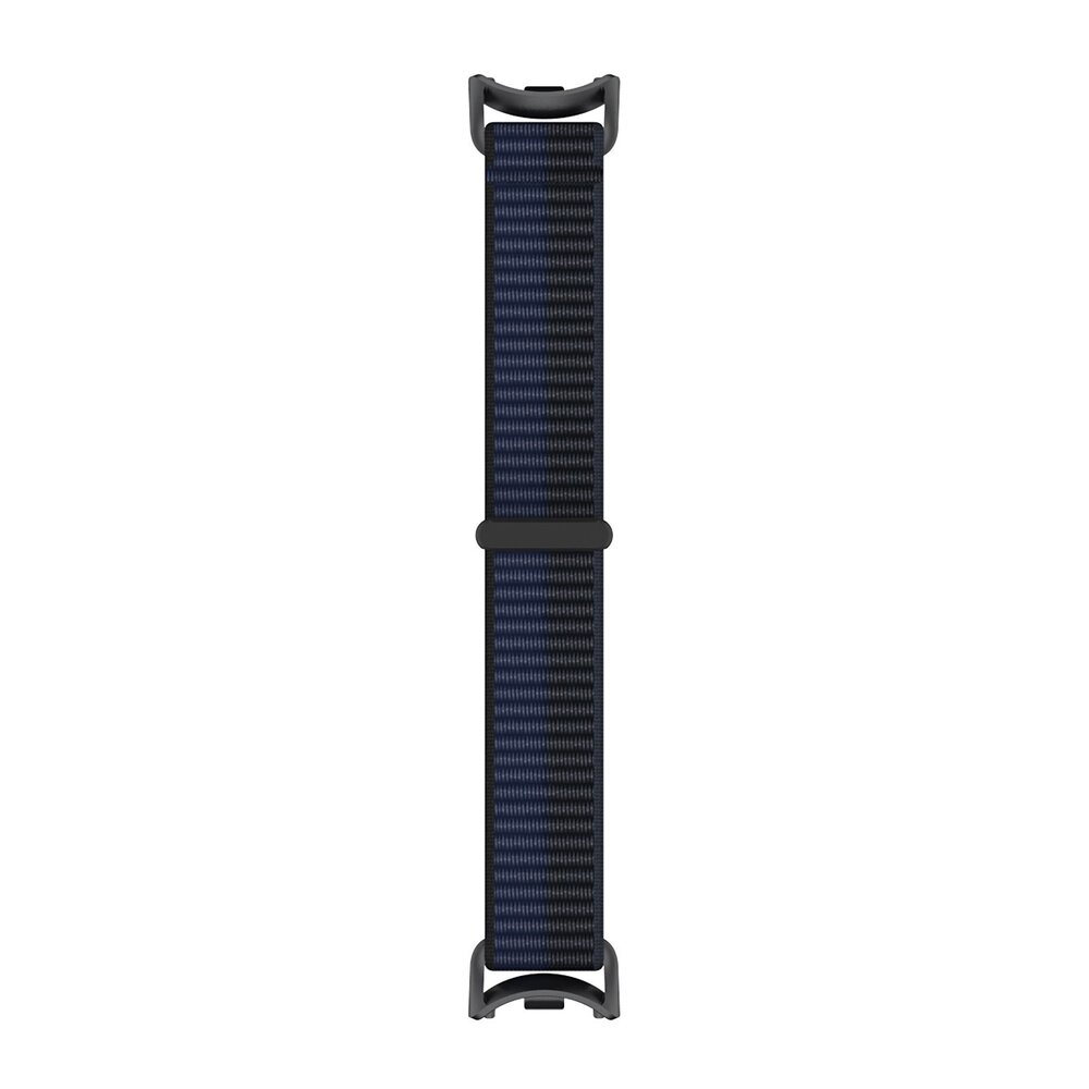 Strap-it® Strap-it Xiaomi Smart Band 10 modern nylon band (donkerblauw)