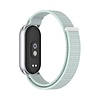 Strap-it® Strap-it Xiaomi Smart Band 10 modern nylon band (cyaan) Strap-it® Strap-it Xiaomi Smart Band 10 modern nylon band (cyaan)
