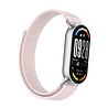 Strap-it® Strap-it Xiaomi Smart Band 10 modern nylon band (lichtroze) Strap-it® Strap-it Xiaomi Smart Band 10 modern nylon band (lichtroze)