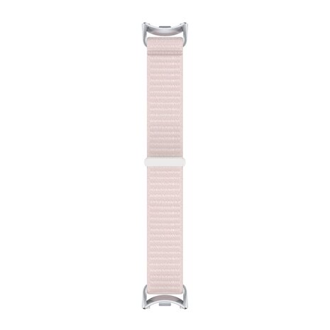 Strap-it® Strap-it Xiaomi Smart Band 10 modern nylon band (lichtroze)