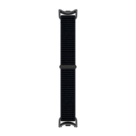 Strap-it® Strap-it Xiaomi Smart Band 10 modern nylon band (zwart)