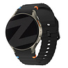 Bandz Bandz Samsung Galaxy Watch 4 44mm wave band 'Easy fit' (zwart) Bandz Bandz Samsung Galaxy Watch 4 44mm wave band 'Easy fit' (zwart)