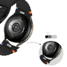 Bandz Bandz Samsung Galaxy Watch 4 Classic 46mm wave band 'Easy fit' (zwart) Bandz Bandz Samsung Galaxy Watch 4 Classic 46mm wave band 'Easy fit' (zwart)