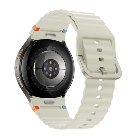 Bandz Bandz Samsung Galaxy Watch 5 Pro wave band 'Easy fit' (sterrenlicht) Bandz Bandz Samsung Galaxy Watch 5 Pro wave band 'Easy fit' (sterrenlicht)