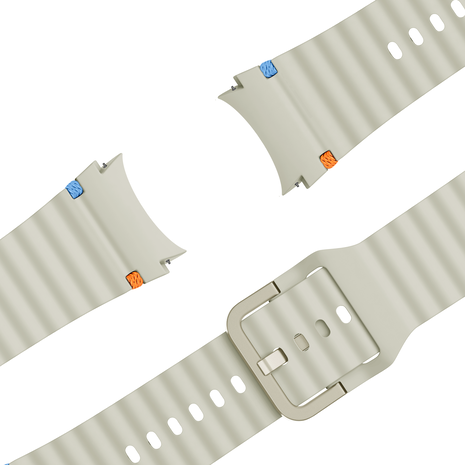 Bandz Bandz Samsung Galaxy Watch 5 Pro wave band 'Easy fit' (sterrenlicht) Bandz Bandz Samsung Galaxy Watch 5 Pro wave band 'Easy fit' (sterrenlicht)