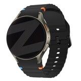 Bandz Bandz Samsung Galaxy Watch 5 - 44mm wave band 'Easy fit' (zwart)