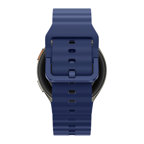 Bandz Bandz Samsung Galaxy Watch 5 - 40mm wave band 'Easy fit' (donkerblauw)