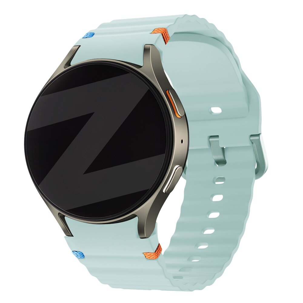 Bandz Bandz Samsung Galaxy Watch 6 Classic - 43mm wave band 'Easy fit' (mint)