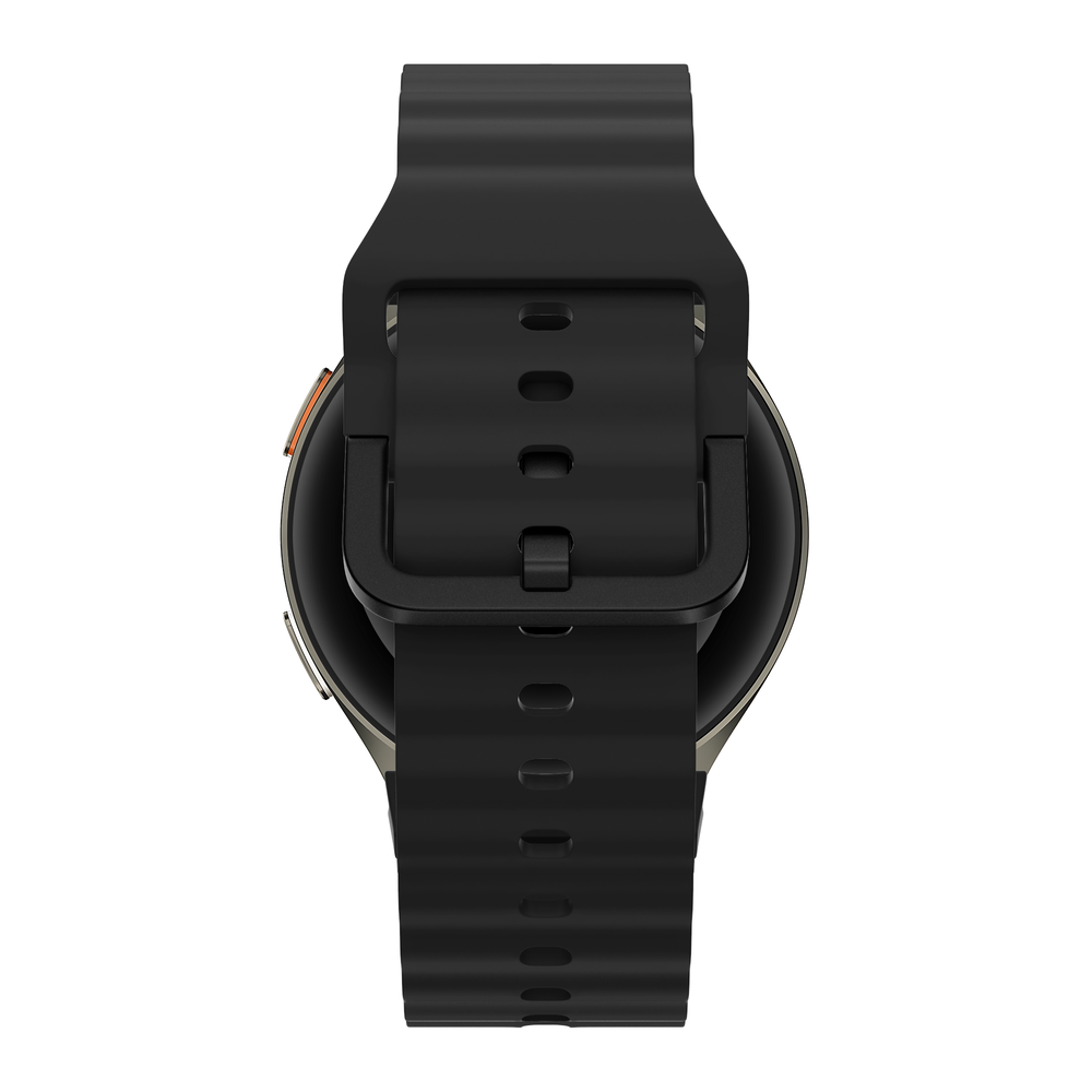 Bandz Bandz Samsung Galaxy Watch 6 - 44mm wave band 'Easy fit' (zwart)