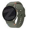 Bandz Bandz Samsung Galaxy Watch 6 - 44mm wave band 'Easy fit' (groen) Bandz Bandz Samsung Galaxy Watch 6 - 44mm wave band 'Easy fit' (groen)